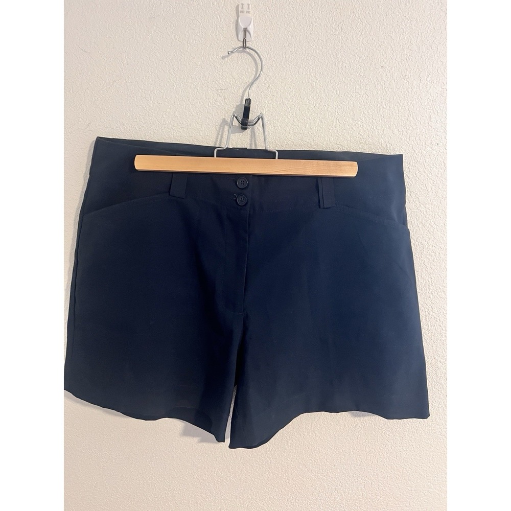 Nike Golf Fit Dry Women's Navy Athletic Shorts Size 12 Stretch Pockets